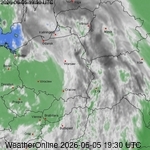 Satelitarny obraz Europy Polska