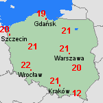 prognoza so., 13.06. Polska